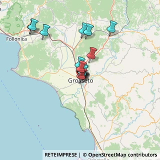 Mappa Via de Calboli, 58100 Grosseto GR, Italia (10.28313)