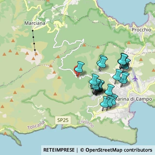 Mappa SP37, 57034 Campo nell'Elba LI, Italia (1.88077)