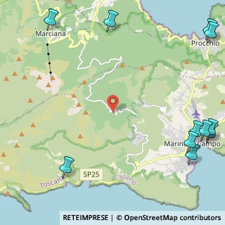 Mappa SP37, 57034 Campo nell'Elba LI, Italia (3.83818)