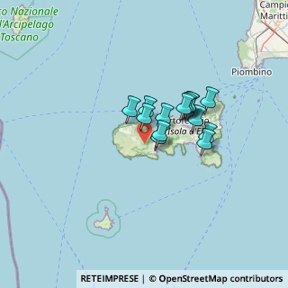 Mappa SP37, 57034 Campo nell'Elba LI, Italia (9.27)