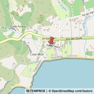 Mappa Via del Mare, 213, 57031 Capoliveri, Livorno (Toscana)