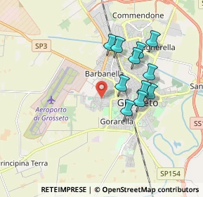 Mappa Via Civitella Paganico, 58100 Grosseto GR, Italia (1.65909)