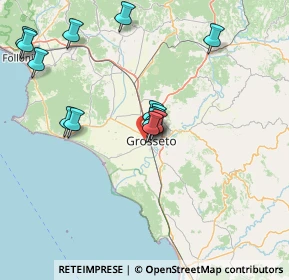 Mappa Via Civitella Paganico, 58100 Grosseto GR, Italia (15.16143)