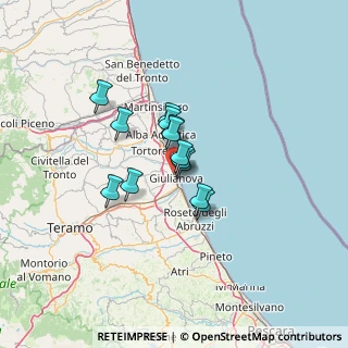 Mappa Via Luigi Galvani, 64021 Giulianova TE, Italia (8.47769)