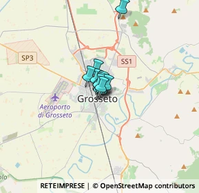 Mappa Strada Corsini, 58100 Grosseto GR, Italia (1.07818)