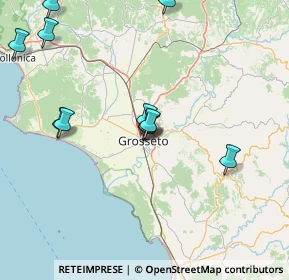 Mappa Strada Corsini, 58100 Grosseto GR, Italia (17.11636)