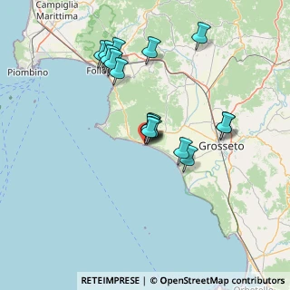 Mappa Lungomare di Levante, 58043 Castiglione della Pescaia GR, Italia (13.40412)