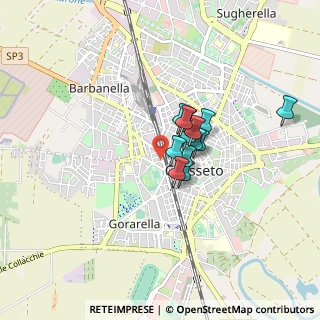 Mappa Via Tarquinia, 58100 Grosseto GR, Italia (0.52308)