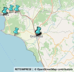 Mappa Via Tagliamento, 58100 Grosseto GR, Italia (14.24)