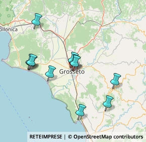 Mappa Via Tagliamento, 58100 Grosseto GR, Italia (14.82727)