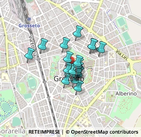 Mappa Via Montanara, 58100 Grosseto GR, Italia (0.267)