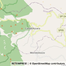 Mappa Castell'Azzara
