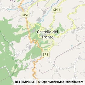 Mappa Civitella del Tronto