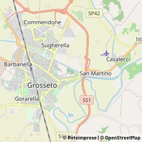 Mappa Grosseto