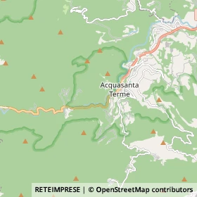 Mappa Acquasanta Terme