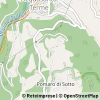Mapa Acquasanta Terme