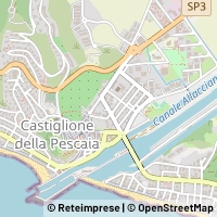 Mapa Castiglione della Pescaia