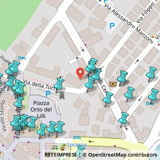 Mappa Via della Torre, 58043 Castiglione della Pescaia GR, Italia (0.08276)