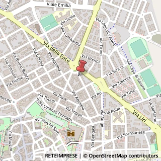 Mappa Via Tevere, 11, 58100 Grosseto, Grosseto (Toscana)