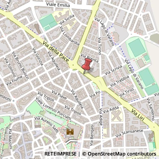 Mappa Viale Ombrone, 44, 58100 Grosseto, Grosseto (Toscana)
