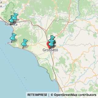 Mappa Via Anco Marzio, 58100 Grosseto GR, Italia (14.36)