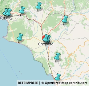 Mappa Via Anco Marzio, 58100 Grosseto GR, Italia (19.66429)