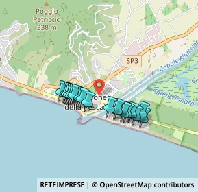 Mappa Via Montebello, 58043 Castiglione della Pescaia GR, Italia (0.703)