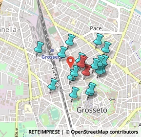 Mappa Via Udine, 58100 Grosseto GR, Italia (0.346)