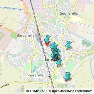 Mappa Via Udine, 58100 Grosseto GR, Italia (0.81929)