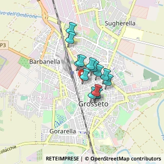 Mappa Via Udine, 58100 Grosseto GR, Italia (0.54308)
