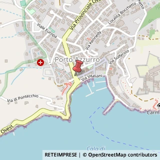 Mappa Viale Italia, 9, 57036 Porto Azzurro, Livorno (Toscana)