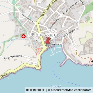 Mappa Via Vitaliani, 52, 57036 Porto Azzurro, Livorno (Toscana)