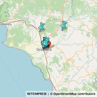 Mappa Via Renato Pollini, 58100 Grosseto GR, Italia (5.90455)