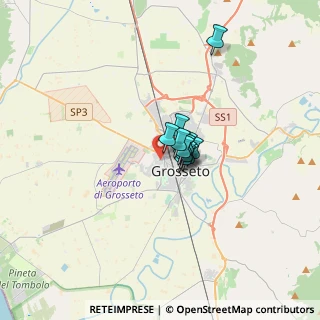 Mappa Via degli Apostoli, 58100 Grosseto GR, Italia (1.61818)