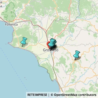 Mappa Via degli Apostoli, 58100 Grosseto GR, Italia (5.77385)