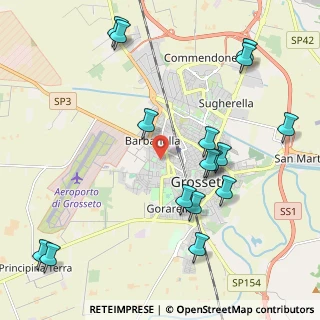 Mappa Via degli Apostoli, 58100 Grosseto GR, Italia (2.57313)