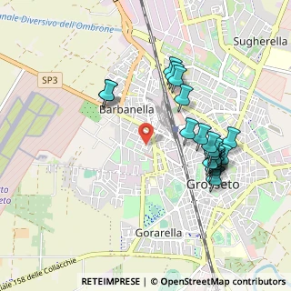 Mappa 6, 58100 Grosseto GR, Italia (0.995)