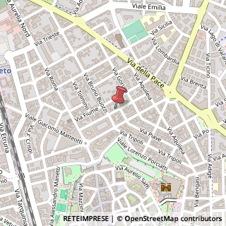 Mappa Via Damiano Chiesa, 40, 58100 Grosseto, Grosseto (Toscana)