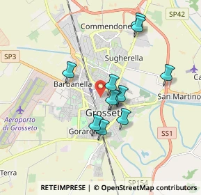 Mappa Via Ronchi, 58100 Grosseto GR, Italia (1.54545)
