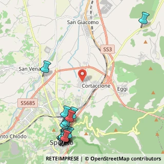 Mappa Via Giovanni Marcora, 06049 Spoleto PG, Italia (3.27125)