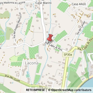Mappa Via Capo ai Pini, 27, 57031 Capoliveri, Livorno (Toscana)