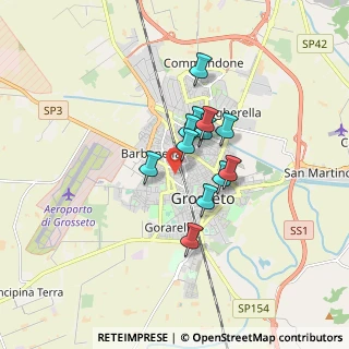 Mappa Via Ansedonia, 58100 Grosseto GR, Italia (1.215)
