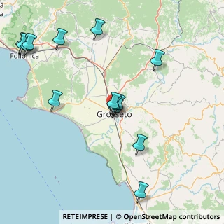 Mappa Via Prile, 58100 Grosseto GR, Italia (19.72857)