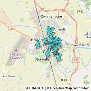 Mappa Via Etruria, 58100 Grosseto GR, Italia (0.96722)