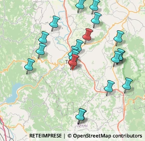 Mappa Voc. Palombaro, 06059 Todi PG, Italia (8.6575)