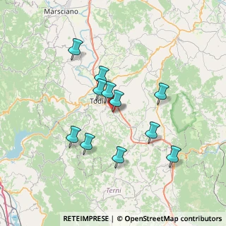 Mappa Vocabolo San Benigno, 06059 Todi PG, Italia (6.70636)
