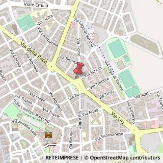 Mappa Piazza Giovanni Fabbrini, 24, 58100 Grosseto, Grosseto (Toscana)