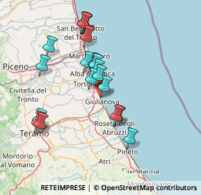 Mappa Via Ippodromo, 64021 Giulianova TE, Italia (14.7195)