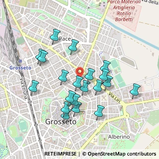 Mappa Via Aquileia, 58100 Grosseto GR, Italia (0.4595)