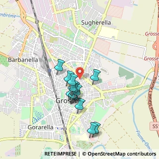 Mappa Via Filippo Corridoni, 58100 Grosseto GR, Italia (0.76429)